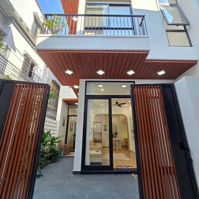 Rent of a cozy 3-storey house in Scandinavian vintage style, Hai Chau district, Da Nang, Vietnam